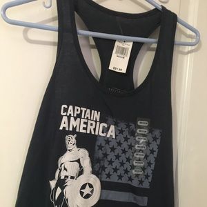 Capitan America Racerback tank top M